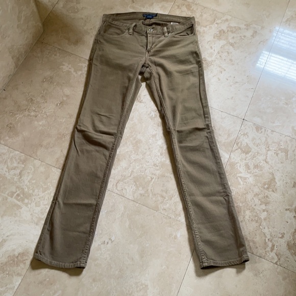 Ralph Lauren Denim - Ralph Lauren olive Madison 888 jean j27